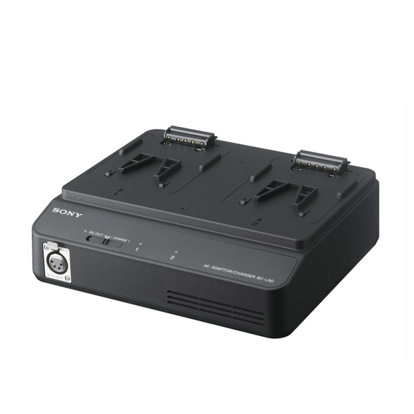 SONY PMW-F5/F55用バッテリーBP-FL75用2連バッテリーチャージャーBC-L90 本体のみ！