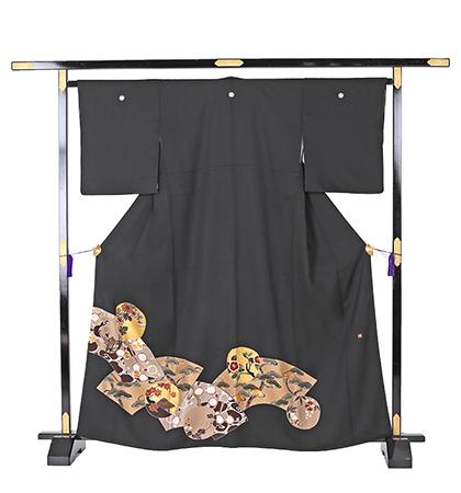 往復送料無料 2泊3日 レンタル 黒留袖 No.031-0580-S