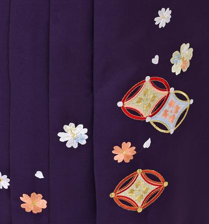 往復送料無料 全部揃って安心 大学 高校 小学生  2泊3日 卒業式袴 レンタル セット 紅白地 No.055-0047