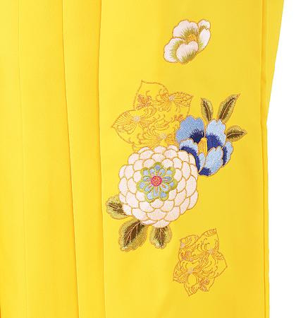 往復送料無料 全部揃って安心 大学 高校 小学生  2泊3日 卒業式袴 レンタル セット 水色地 No.055-0177-L/2L