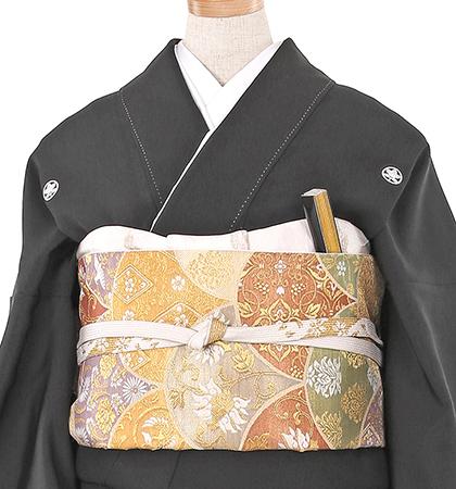 往復送料無料 2泊3日 レンタル 黒留袖 No.031-0490-Mサイズの通販はau