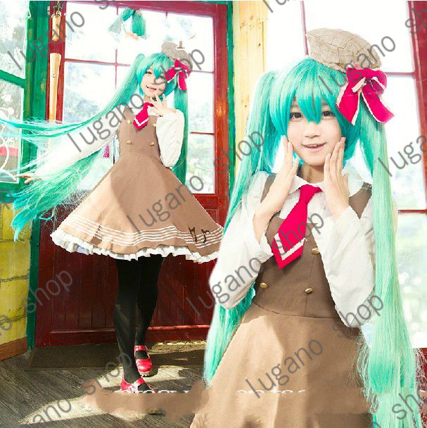 初音ミク風コスプレ