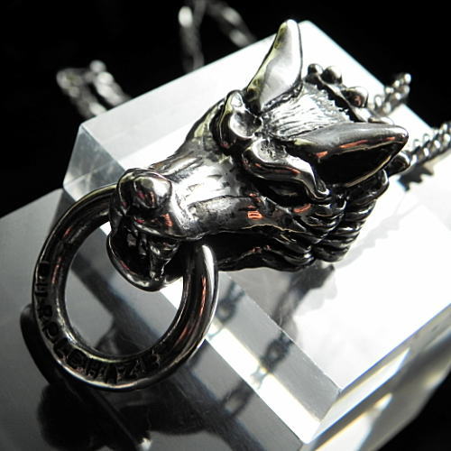 ケルベロスtop ケルベロスペンダント メンズペンダント ウルフペンダント ギリシャ神話 地獄の番犬 メンズアクセ Purplehaze の通販はau Pay マーケット シルバーアクセサリー夢ロード