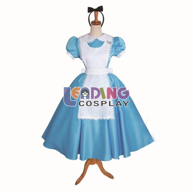 高品質 高級コスプレ衣装 ディズニー 不思議の国のアリス 風 オーダーメイド ドレス Cloak Alice In Wonderland Costume Dress Adultの通販はau Pay マーケット ワタナベコーポレーション