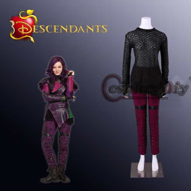 高品質 高級コスプレ衣装 眠れる森の美女 風 ディセンダントマル＆マレフィセント タイプ Descendants Maleficent  Daughter Mal Cosplayの通販はau PAY マーケット - ワタナベコーポレーション | au PAY マーケット－通販サイト