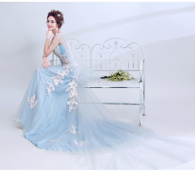 大人気 ロングドレス パーティドレス ワンピ ノースリーブ トレーン