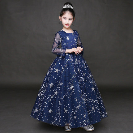 ブルー 子供ドレス ワンピース キッズ服 子供服 女の子 ワンピース 子ども 発表会 演出舞台 結婚式 卒業園 入園式 100 160cm の通販はau Pay マーケット Dream洋服屋