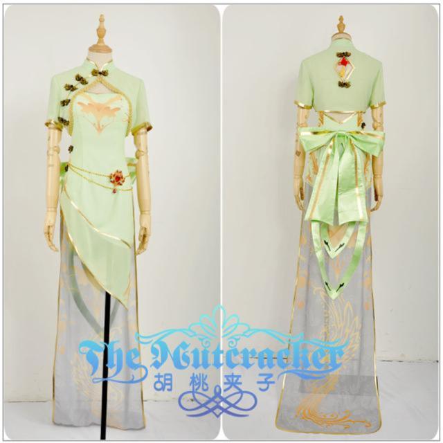 Vocaloid ボーカロイド メグッポイド チャイナドレス コスプレ衣装　COS 高品質 新品 Cosplay アニメ コスチューム_1