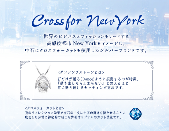 【送料無料】 Crossfor NewYork クロスフォー ニューヨーク Good Future グッドフューチャー シルバー ネックレス レディース_3