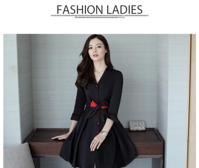 17清楚なリボンワンピース 長袖ロングワンピース フォーマドレス ロングドレス 着痩せ 大きいサイズ 秋新作 Aラインの通販はau Pay マーケット ヒナギクファッション