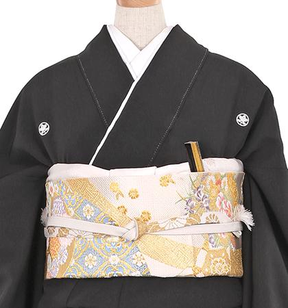 往復送料無料 2泊3日 レンタル 黒留袖 No.031-0390 Mサイズ