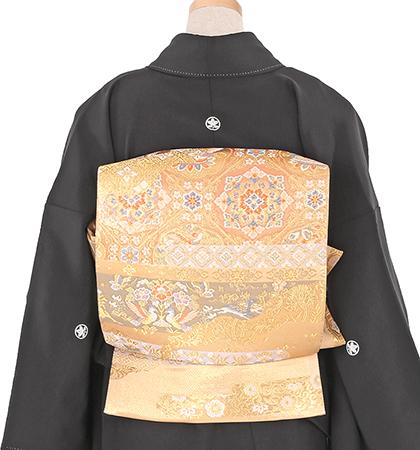 往復送料無料 2泊3日 レンタル 黒留袖 No.031-0412-M