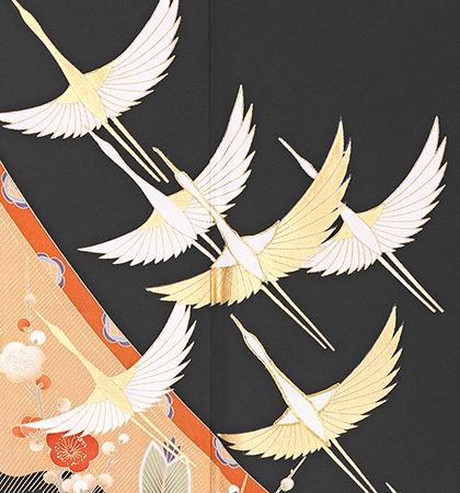 往復送料無料 2泊3日 レンタル 黒留袖 No.031-0584-M