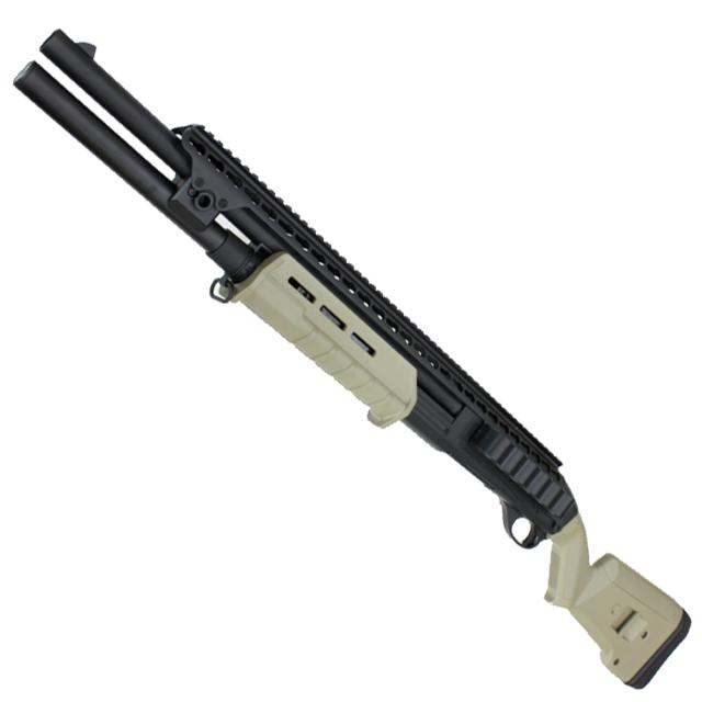 CM355DLMDE M870 M-STYLE Keymod Tac. 固定ストック FMショットガン DE 