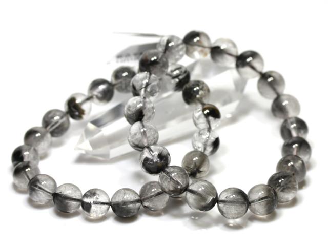 ☆高品質☆【天然石 ブレスレット】プラチナルチルクォーツ (2A) (約11〜11.5mm) (ケース付) パワーストーン 母の日 ギフトの通販は