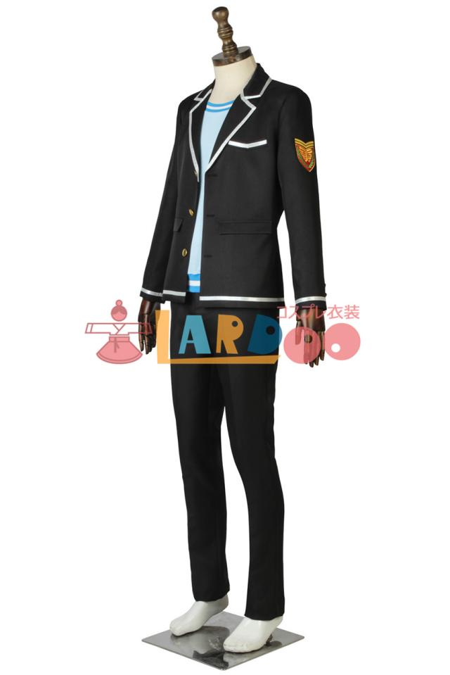 美男高校地球防衛部HAPPY KISS! 修善寺 鏡太郎 眉難高校 学園制服 コスプレ衣装[4093]_1