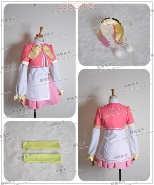 送料無料 AKB0048 研究生 藍田織音 あいだ おりね 演出服 コスプレ衣装 COS  高品質 新品 Cosplay アニメ コスチューム_3