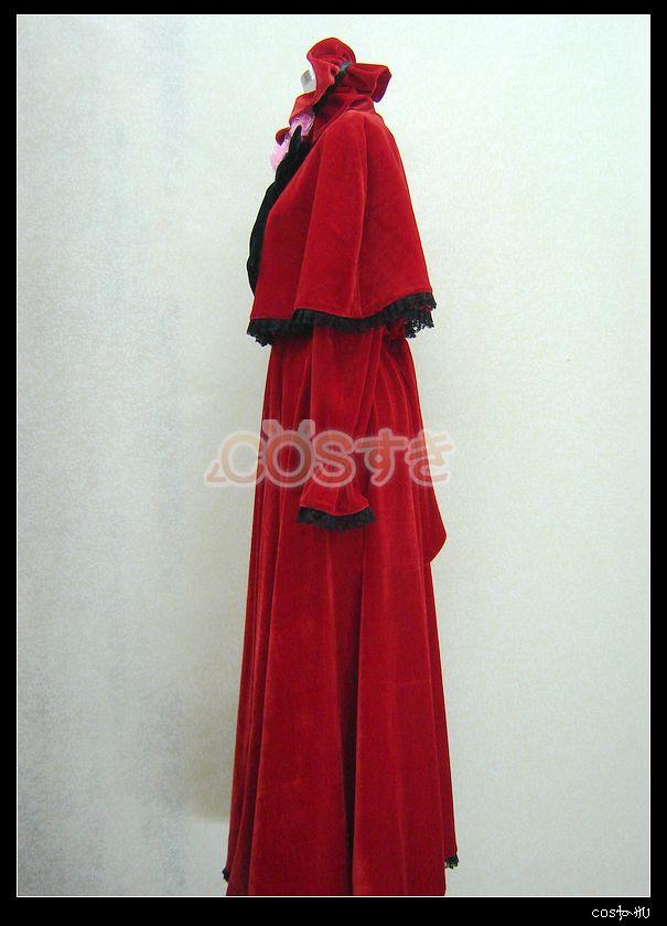 送料無料 ローゼンメイデン RozenMaiden 真紅 しんく Reiner Rubin コスプレ衣装 コスプレ衣装 COS 高品質 新品 Cosplay アニメ コスチ_2