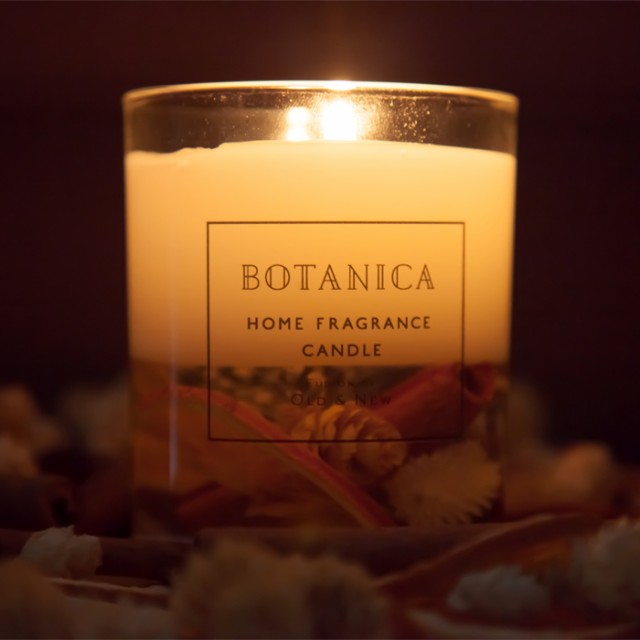 Botanica Candle アロマキャンドルホルダー ガラス ウェディング おしゃれ ボタニカル ろうそく ハーバリウム キャンドルスタンドの通販はau Pay マーケット セレクトshopぶるーまん