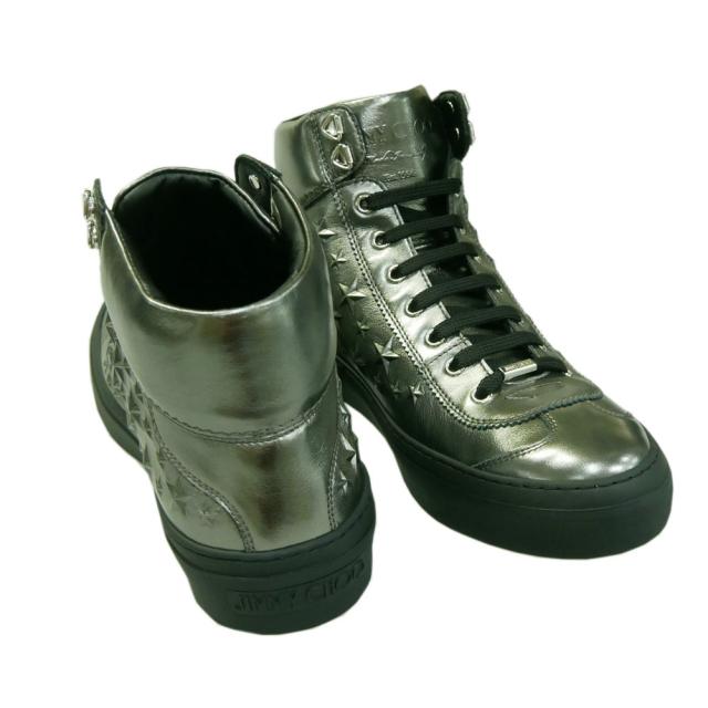 旧作処分セール 60 Off Jimmy Choo ジミーチュウ メンズハイカットスニーカー Argyle アーガイル Argyle Ebn ガンメタルの通販はau Pay マーケット Tre Style
