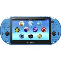 送料無料】【中古】PlayStation Vita Wi-Fiモデル アクア・ブルー(PCH 