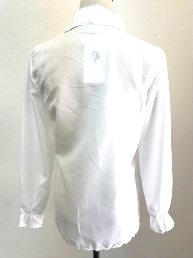 白シャツ ホワイト ワイシャツ Ol 大きめ エレガント 通勤 Ol カジュアル メール便送料無料 の通販はau Pay マーケット セイヘイショップ