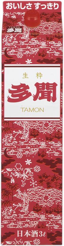 1ケース単位4本入  北海道 沖縄 離島除く ヤマト運輸 大関 多聞生粋 3Lパック4本入清酒  大関(株)
