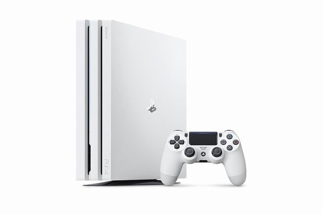 【送料無料】【中古】PS4 PlayStation 4 Pro グレイシャー・ホワイト 1TB (CUH-7100BB02)（箱付き）
