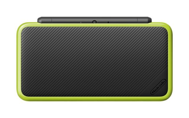 送料無料】【中古】2DS Newニンテンドー2DS LL ブラック×ライム 本体 