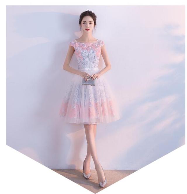 ミニドレス ブリントワンピース ゴージャス ワンピース二次会 演奏会 結婚式ウェディングドレス 披露宴 花嫁 パーティードレス の通販はau Pay マーケット 山室商店