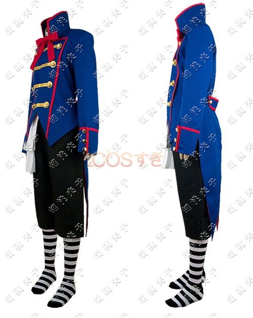 送料無料 黒執事 人形師 ドロセル カインズ 礼服 COS コスプレ衣装 COS