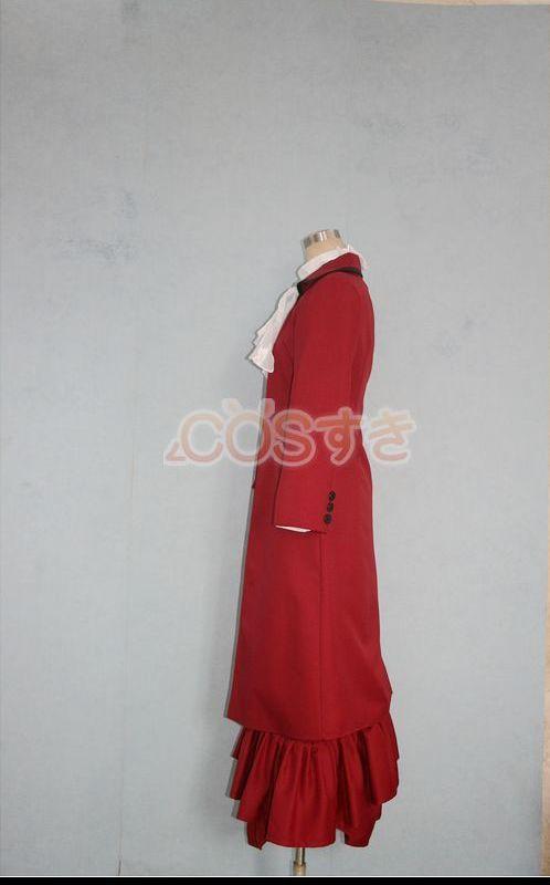 送料無料 黒執事 アンジェリーナ ダレス Angelina Dulles マダム レッド コスプレ衣装  コスプレ衣装 COS  高品質 新品 Cosplay アニメ_2