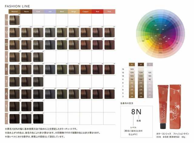 ナンバースリー　HUE   カラーコンシャス　カラー剤　50本