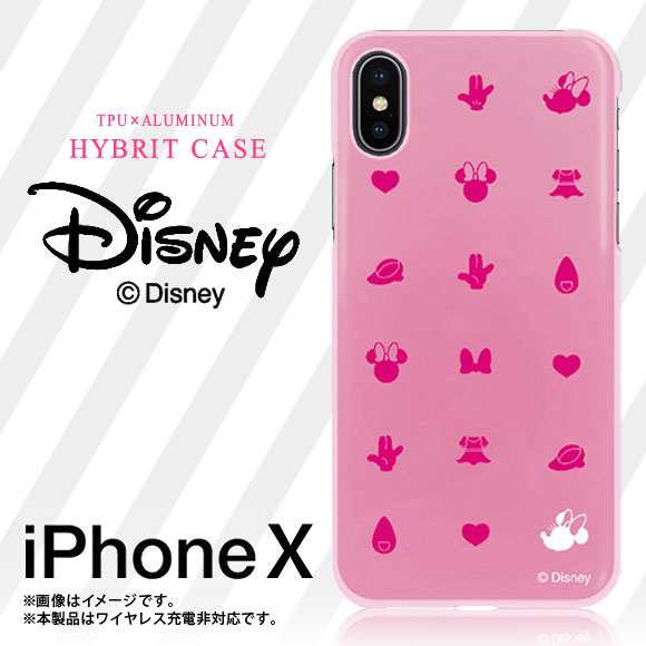 Iphone Xs Iphone X ハードケース アルミ 2923 Mモデリング ディズニーキャラクター 02 アイコン ミニーマウス ピンク Macx ハセ プロの通販はau Pay マーケット モバイルランド