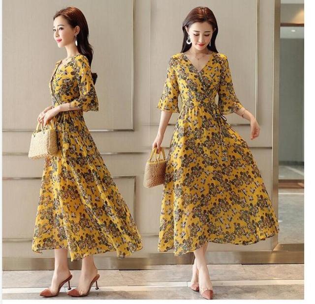花柄 シフォンワンピース マキシワンピース 夏 リゾートワンピース ボヘミアン 海 リゾート 夏ワンピース ドレス 30代 40代の通販はau Pay マーケット ヒナギクファッション