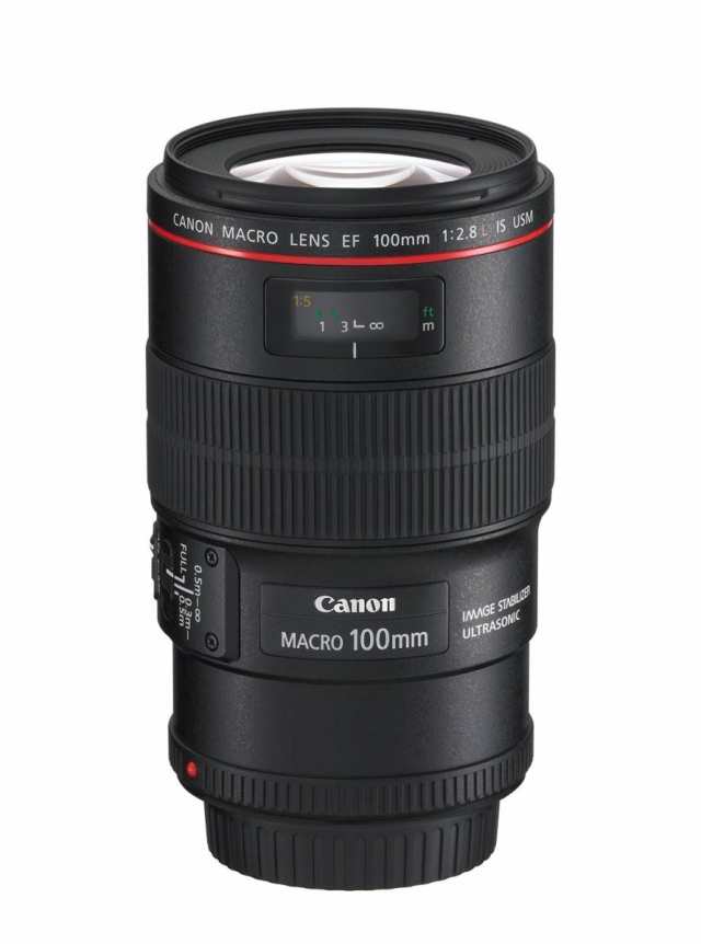 【中古】Canon 単焦点マクロレンズ EF100mm F2.8L マクロ IS USM フルサイズ対応