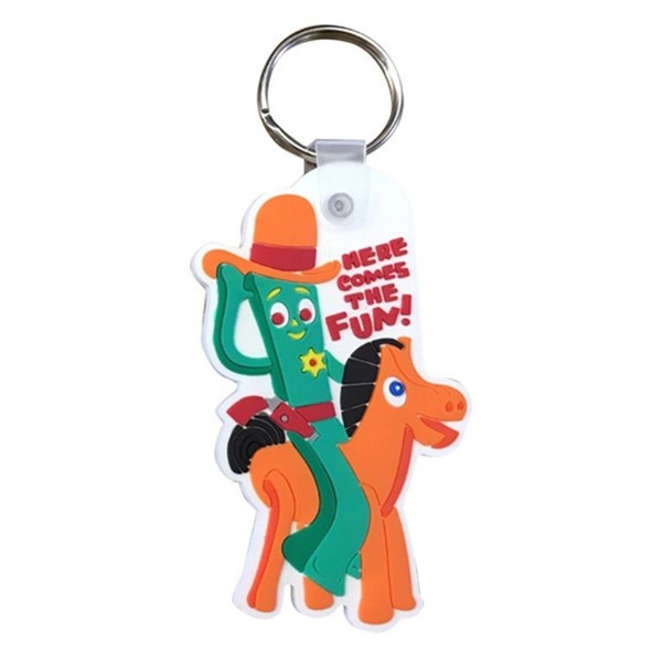 ガンビーgumby ラバーキーホルダー 03 Gumby Pokey アメリカン キャラクター ロゴのゴム素材のキーホルダーの通販はau Pay マーケット ちゃんぷ