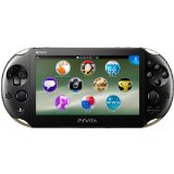 【送料無料】【中古】PlayStation Vita Wi-Fiモデル カーキ/ブラック (PCH-2000ZA16) 本体 プレイステーション ヴィータ（箱説付き）