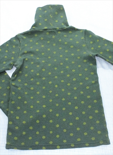 子供服 女の子 150cm 長袖ｔシャツ タートル 緑系 ドット ビーエヌティ Bnt 150kの通販はau Pay マーケット リサイクル子供服ねこのて