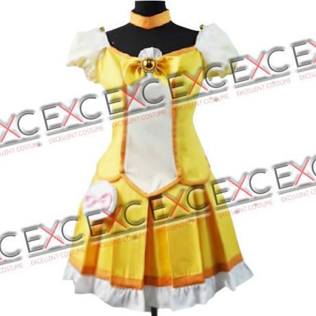 スマイルプリキュア 黄瀬やよい キュアピース 風 コスプレ衣装の通販はau Pay マーケット コスプレ衣装のエクシーw