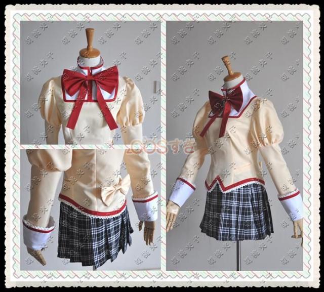 ACOS 魔法少女まどか☆マギカ　見滝原中学校制服　コスプレ衣装 三分妄想 魔法少女まどか☆マギカ 見滝原中学校 女子制服 まどか