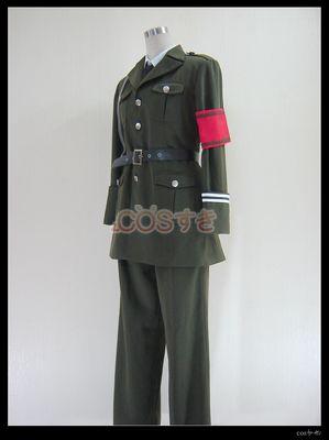 送料無料 咎狗の血 アキラ軍服 コスプレ衣装 コスプレ衣装 COS 高品質 新品 Cosplay アニメ コスチューム_1