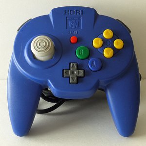 送料無料 中古 N64 任天堂64 ホリパッドミニ64 ブルー コントローラー 本体の通販はau Pay マーケット 買取ヒーローズ２号店