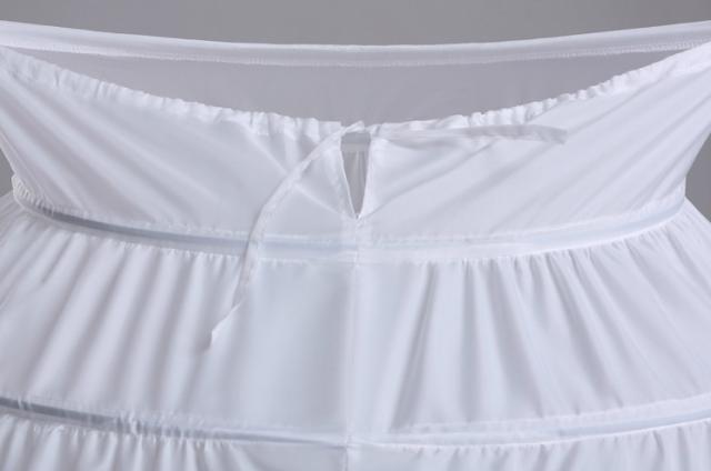 プリンセスライン向けのワイヤー入りパニエ　ウェディングパニエ 6段ワイヤー フロア丈　　ブライズメイド 1000円お買い得】プリンセスライン向けのワイヤー入りパニエ