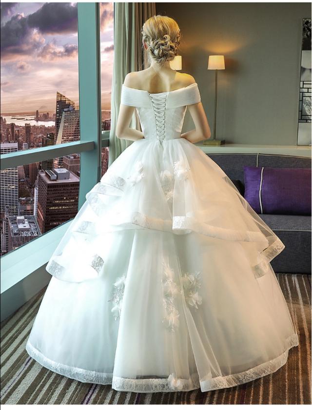 オフショルダードレス ウェディングドレス ロングドレス 結婚式 パーティドレス お呼ばれ ピアノ 発表会 フォーマル 二次会 イブニングの通販はau Pay マーケット ヒナギクファッション