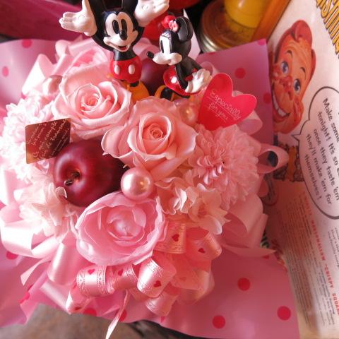 ディズニー フラワーギフト 花 プチ プリザーブドフラワー ノーマル ミッキー ミニー ケース付き 誕生日プレゼント 記念日のの通販はau Pay マーケット フラワーガーデンリーブス