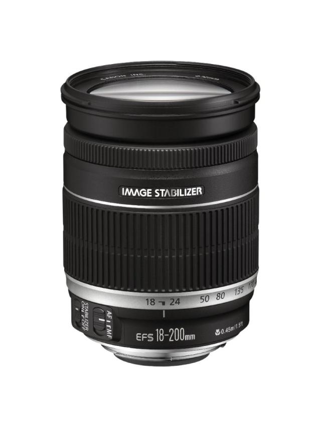 【中古】Canon 望遠ズームレンズ EF-S18-200mm F3.5-5.6 IS APS-C対応 33,423円
