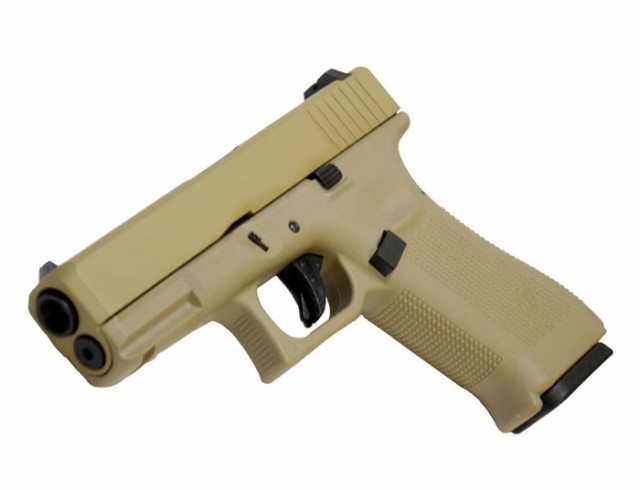 We Tech Glock19xgen 5 ガスブローバック Tan 刻印無し ハーフメタルの通販はau Pay マーケット ミリタリーストア フォースター