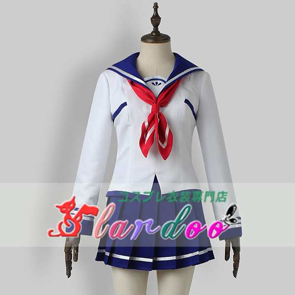 バトルガールハイスクール 制服 コスプレ衣装 3859 の通販はau Pay マーケット Lardoo