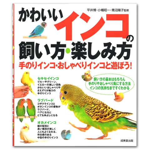 かわいいインコの飼い方 楽しみ方 本 書籍 飼育本 セキセイ オカメ ラブバード 手乗り 成美堂の通販はau Pay マーケット 小動物専門店ヘヴン